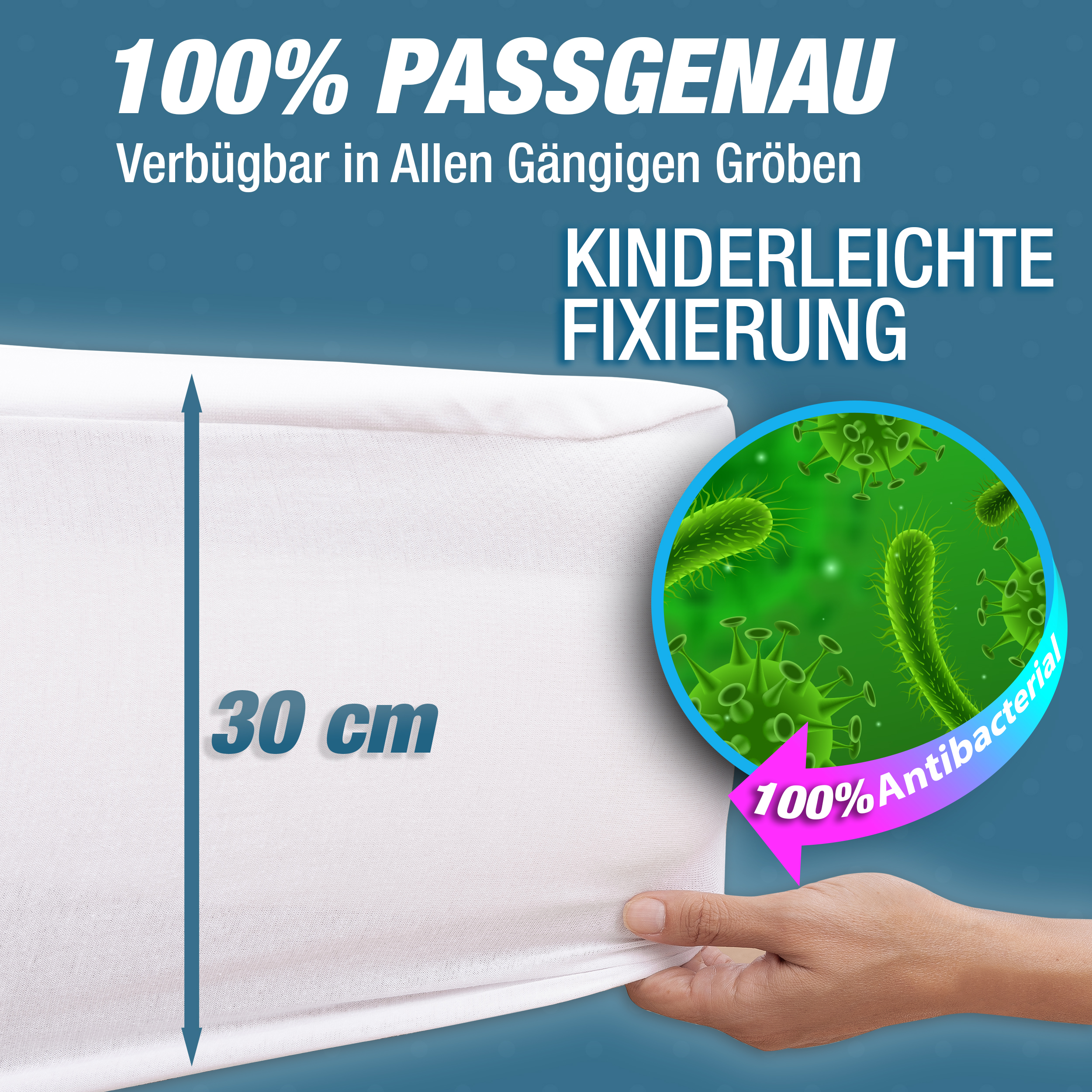 Fitted Mattress Protector View 3